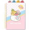Zápisník Pusheen Fruits A5