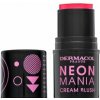 Dermacol Neon Mania Cream Blush krémová lícenka 1 Pink