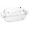 Pekáč s poklopom GrandCHEF 34 x 19 cm, sklenený