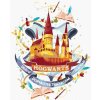 Maľovanie podľa čísel Harry Potter: Maľovaný Rokfort 40x50cm Zuty