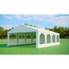 Párty stan 6x8 m MAX 2 m - ohňovzdorný farba Biela