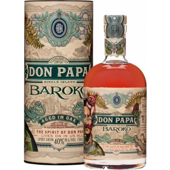 Don Papa Baroko 40% 0,7 l (tuba)