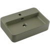 Comad Keramické umývadlo na dosku TRUST 2 olivovozelené