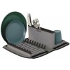 Outwell Dunton Foldable Dish Rack with Sponge Drain
