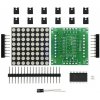 LaskaKit_cz Stavebnice 8x8 červená LED matice SMD MAX7219
