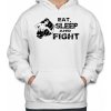 Fajntričko Mikina- Eat, sleep and fight