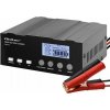Qoltec Inteligentní mikroprocesorová nabíječka 12V | 12,6V | 24V | Usměrňovač s funkcí opravy pro baterii AGM GEL LiFePO4 | LCD