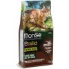 MONGE BWild Cat Grain Free Large Breed 1,5kg bezobilninové kompletné krmivo pre mačky veľkých plemien s byvolom, zemiakmi a šošovicou