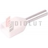 KR005008x2 WH Izolačná manžeta 2x 0,5mm2x8 100ks