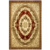 Najkoberce Super Rose 1898A ornament kvetinový, červený / krémový 300x400 cm