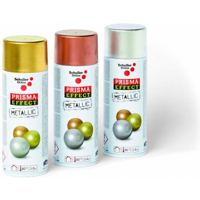 Schuller Ehklar PRISMA COLOR Metallic Effect Spray akrylový sprej 91047 Metalická měděná 400 ml