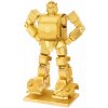 Metal Earth Luxusná oceľová stavebnica Transformers Bumblebee zlatý