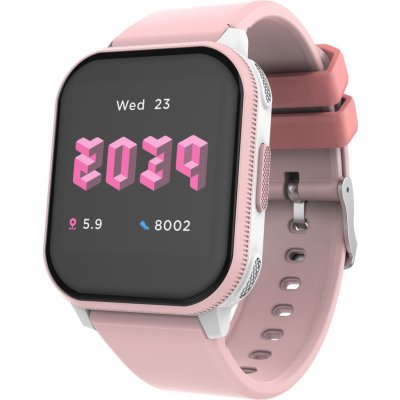 Chytré hodinky WowME Kids Play Pink/White (WOWMDE19L3)