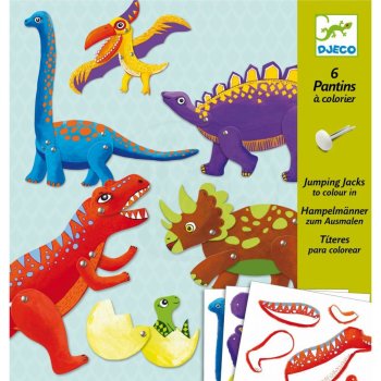Kreatívna sada - Dino hračky z papiera Djeco