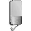 EcoFlow RAPID Magnetic Power Bank (5000mAh) Stříbrná, 1ECORAP5000