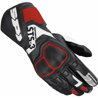rukavice STS-3, SPIDI (černá/červená, vel. XL)