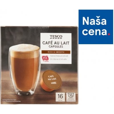 Tesco Café au Lait 16 kapsúl 160 g