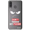 Picasee silikónový prehľadný obal pre Huawei P30 Lite - Angry Eyes - Transparent