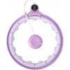 Hula hoop obruč Home FH02 so závažím a počítadlom fialová