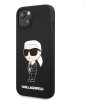 Karl Lagerfeld Liquid Silicone Ikonik NFT Apple iPhone 13, čierne