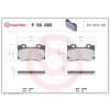 Sada brzdových platničiek, vždy 4 kusy v sade BREMBO P 56 095 (P56095)