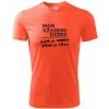 Mám úžasnú dcéru - Pánske tričko Fantasy športové - XL ( Neónová oranžová )