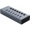 Orico BT2U3 Switch HUB adaptér 7x USB 3.0, šedý