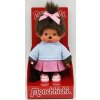MONCHHICHI Mončiči dievča so sukňou a teniskami