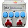 SEZ-CZ Zásuvková rozvodnica 4x230 V, 1x 3253, 1x1653, plne istená, chránená