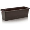 PLASTKON Samozavlažovací truhlík GARDENIE SMART 60x22,5x19,5 cm hnedý