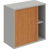 Hobis Policová skriňa Strong, 80x76,8x40 cm, jelša/sivá