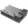 EDATEC Hliníkové puzdro s pasívnym chladičom pre Raspberry Pi 5, strieborné (ED-PiCase-OS)