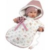 Llorens 63650 NEW BORN - realistická bábika bábätko so zvukmi a mäkkým látkovým telom 36cm
