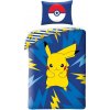 Halantex Obliečky - Pokémon Pikachu with Pokeball 140x200, 70x90, POK-605BL