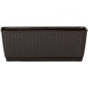 PROSPERPLAST RATOLLA PW 49,2x17,2x17,4cm truhlík s miskou tmavě hnědý 344590