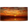 Sablio Uterák Oranžové slnko - 50x100 cm