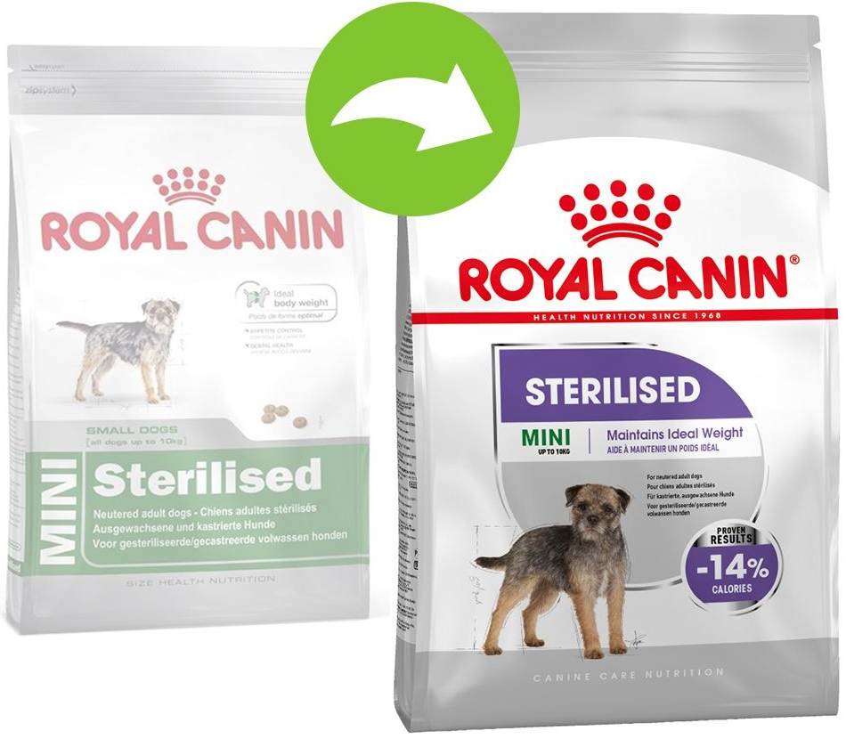 Royal Canin Mini Adult Sterilised 2 x 8 kg