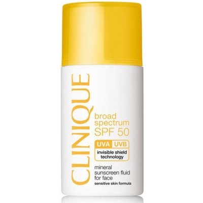 Clinique Minerálne opaľovacie fluid na tvár Mineral Sunscreen Fluid For Face SPF50 30 ml