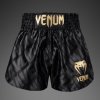Thajské šortky VENUM Contender XT - čierna/zlatá