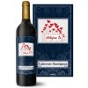 Sablio Milujem ťa 2 Cabernet Sauvignon Červené víno 12 % 0,75 l (holá fľaša)
