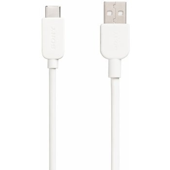 Sony CP-AC100 USB-A na USB-C 2.0, 100cm, bílý