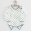 Dojčenské body New Baby Classic II hviezdy mätové, veľ. 86 (12-18m)