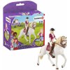 Schleich 42540 Blondína Sofia s pohyblivými kĺbmi na koni (Sch42540)