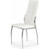 Halmar Jedálenská stolička Elric, biela / strieborná