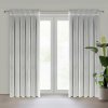 HOTOVÝ ZÁVES ALITA NA PÚTKACH 85X250CM STRIEBORNÝ