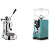 La Pavoni Europiccola Lusso + Eureka Mignon Specialita, CR tiffany blue