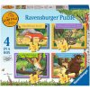 Ravensburger Puzzle Gruffalo: Rozprávkové príbehy 4v1 (12, 16, 20, 24 dielikov)