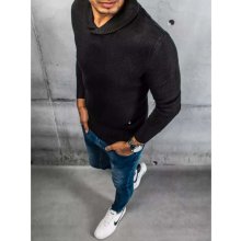 Dstreet WX1874 black men's sweater čierna