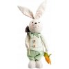 Veľkonočný zajačik s teleskopickými nohami – textilná dekorácia 52–68 cm, 2 prevedenia Motív: ON ako jemná jarná a veľkonočná dekorácia