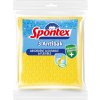 Spontex 3 Antibak Antibakteriálna utierka proti plesniam žltá 18,5 x 20,5 cm 3 ks